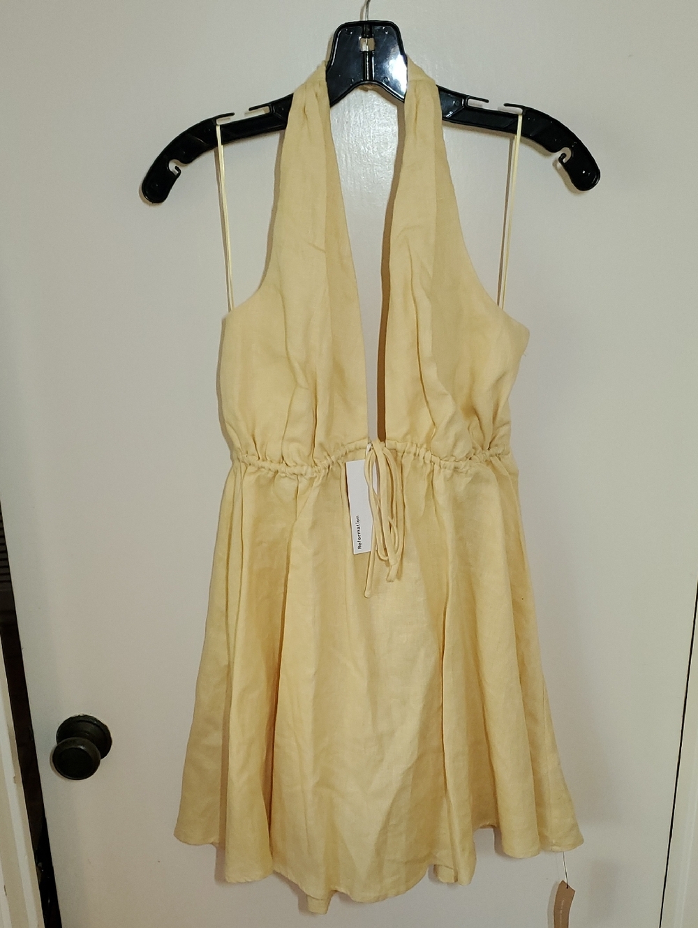 Reformation Carlena Linen Dress NWT - Picture 2 of 5